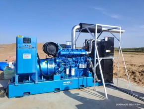 Field Construction of Weichai 500 kW Generator Set